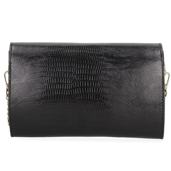 Viola Castellani Black Leather Crossbody - Picture 9 of 14